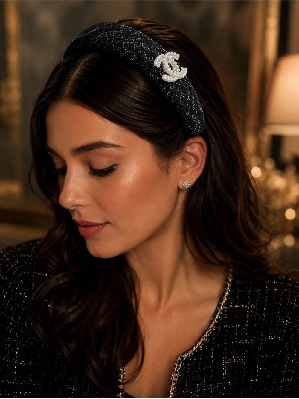 Handmade elegant black
